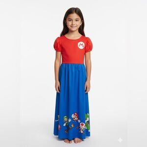 Nintendo Super Mario Red and Blue Outfit